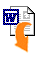 Icona download documento Word