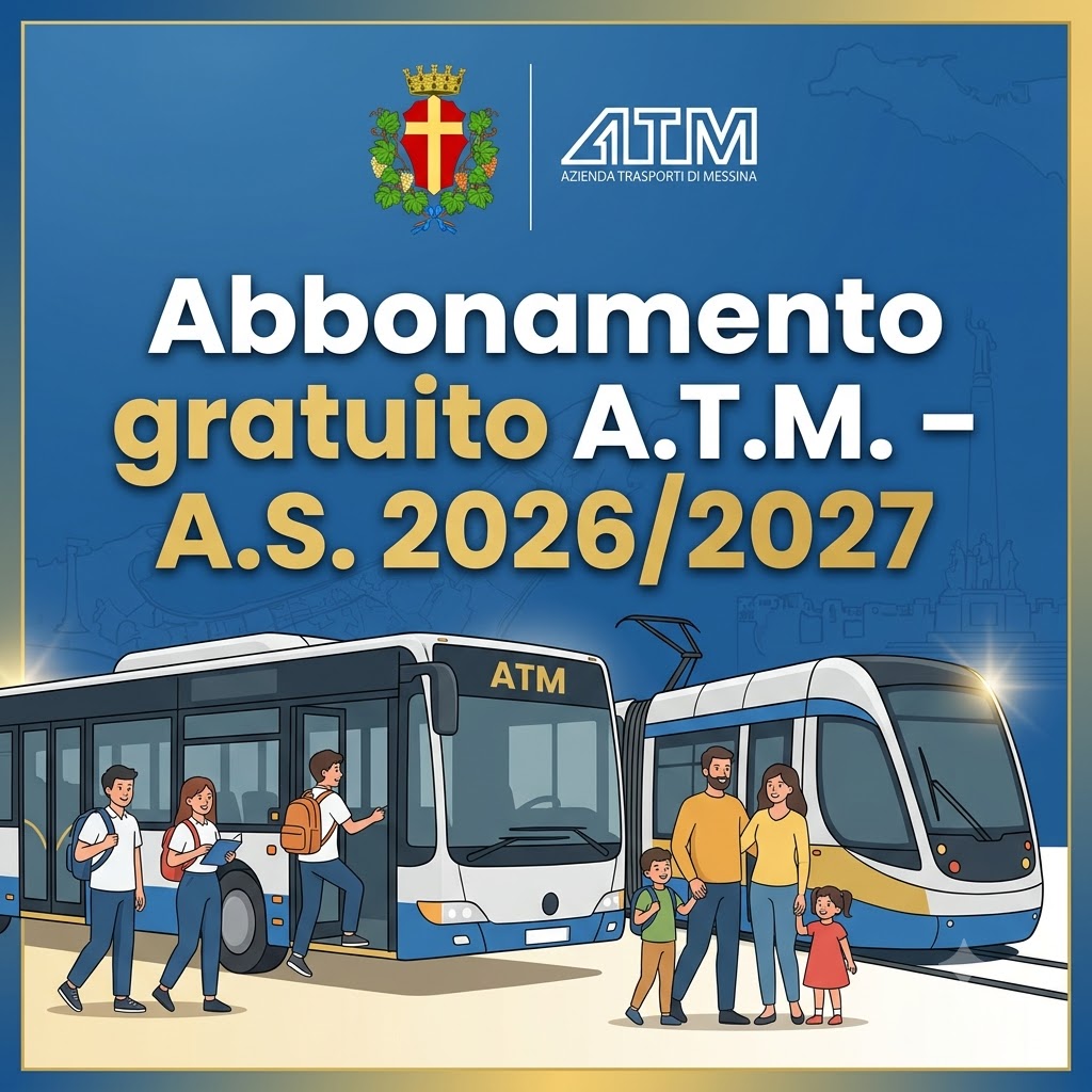 Programmazione servizio di abbonamento gratuito A.T.M. – A.S. 2026/2027